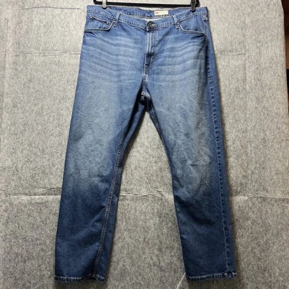 Wrangler Jeans Mens 40x30‎ Athletic Fit Blue Medium Wash